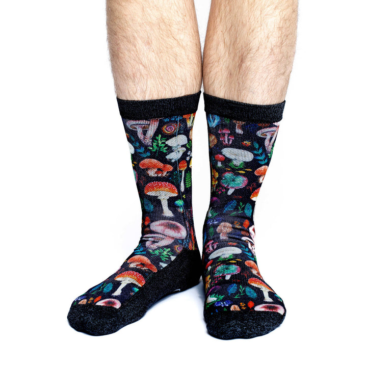 Men's Mushrooms Socks 8-13