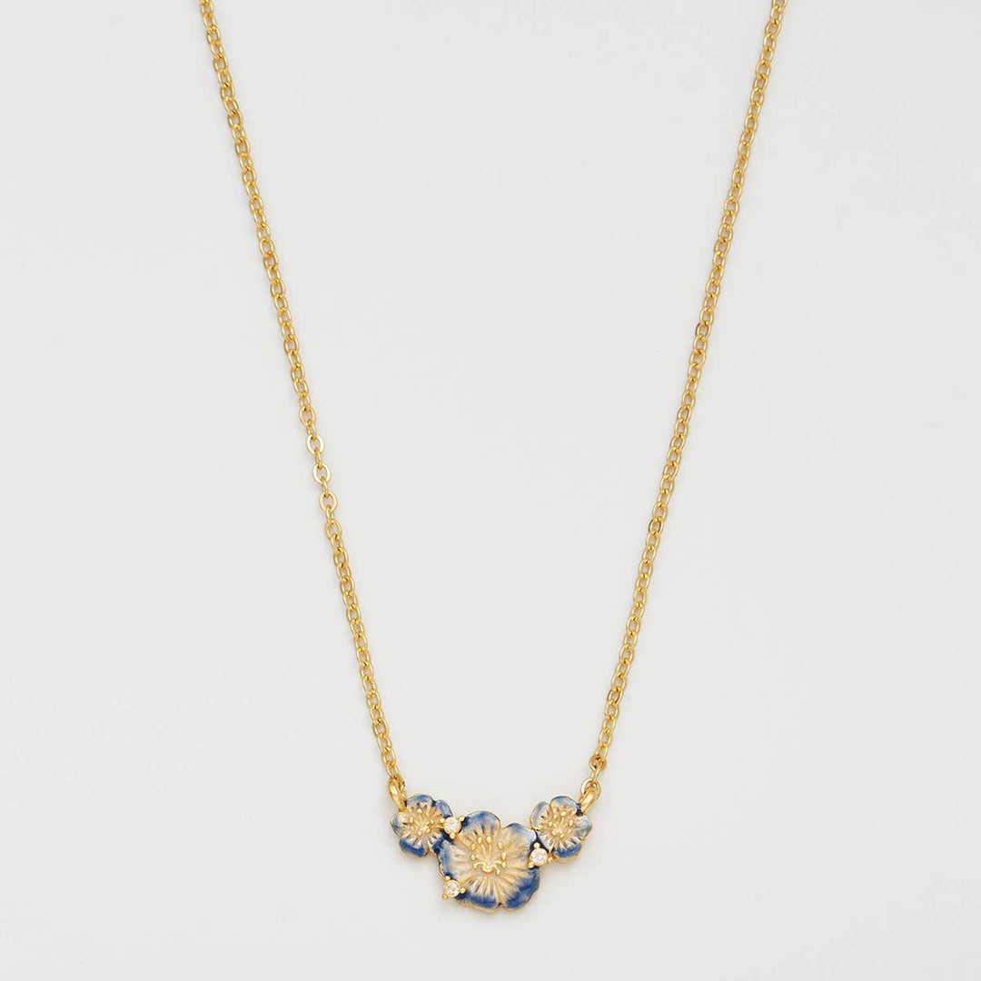 Larkspur Choker Necklace