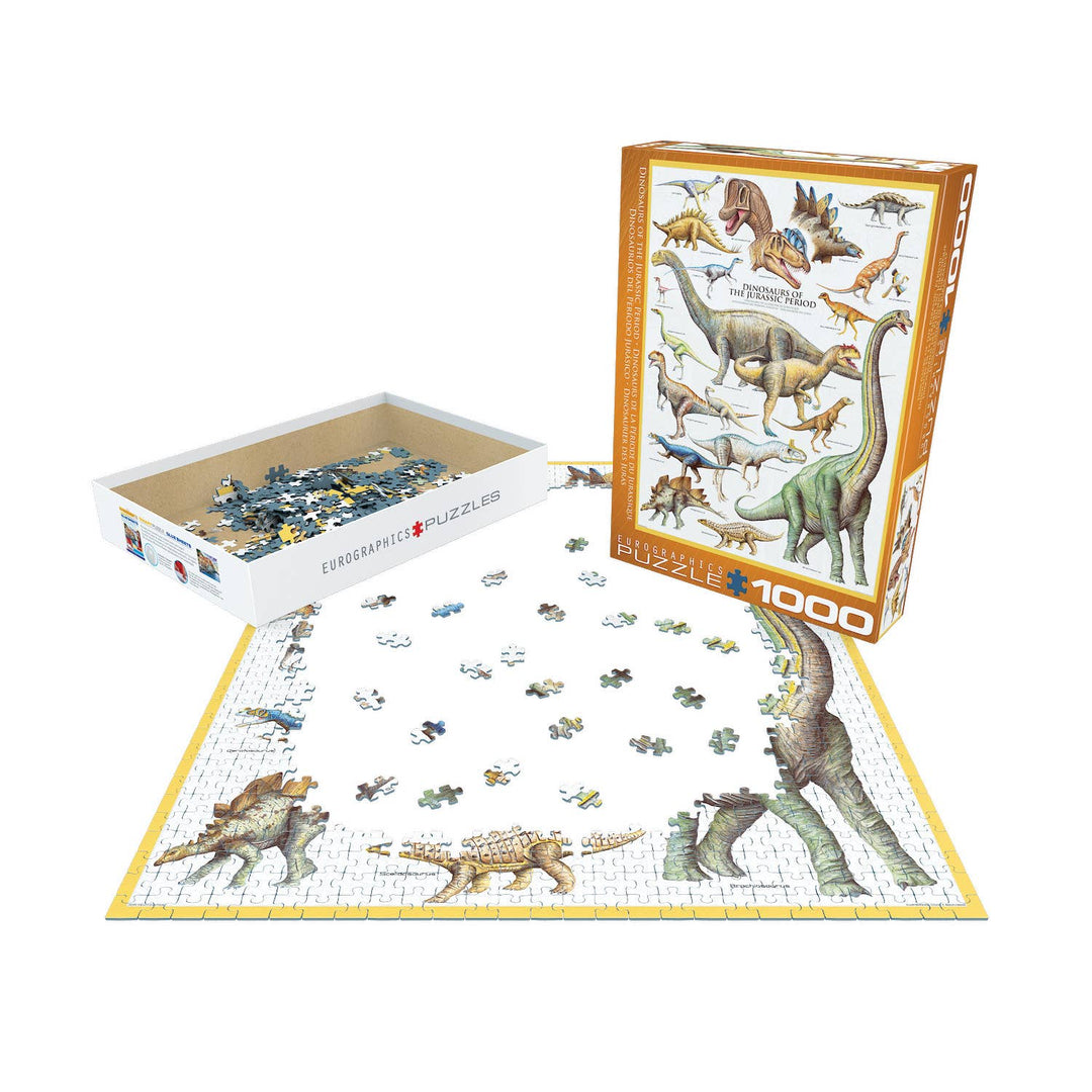 Dinosaurs of the Jurassic Period Puzzle