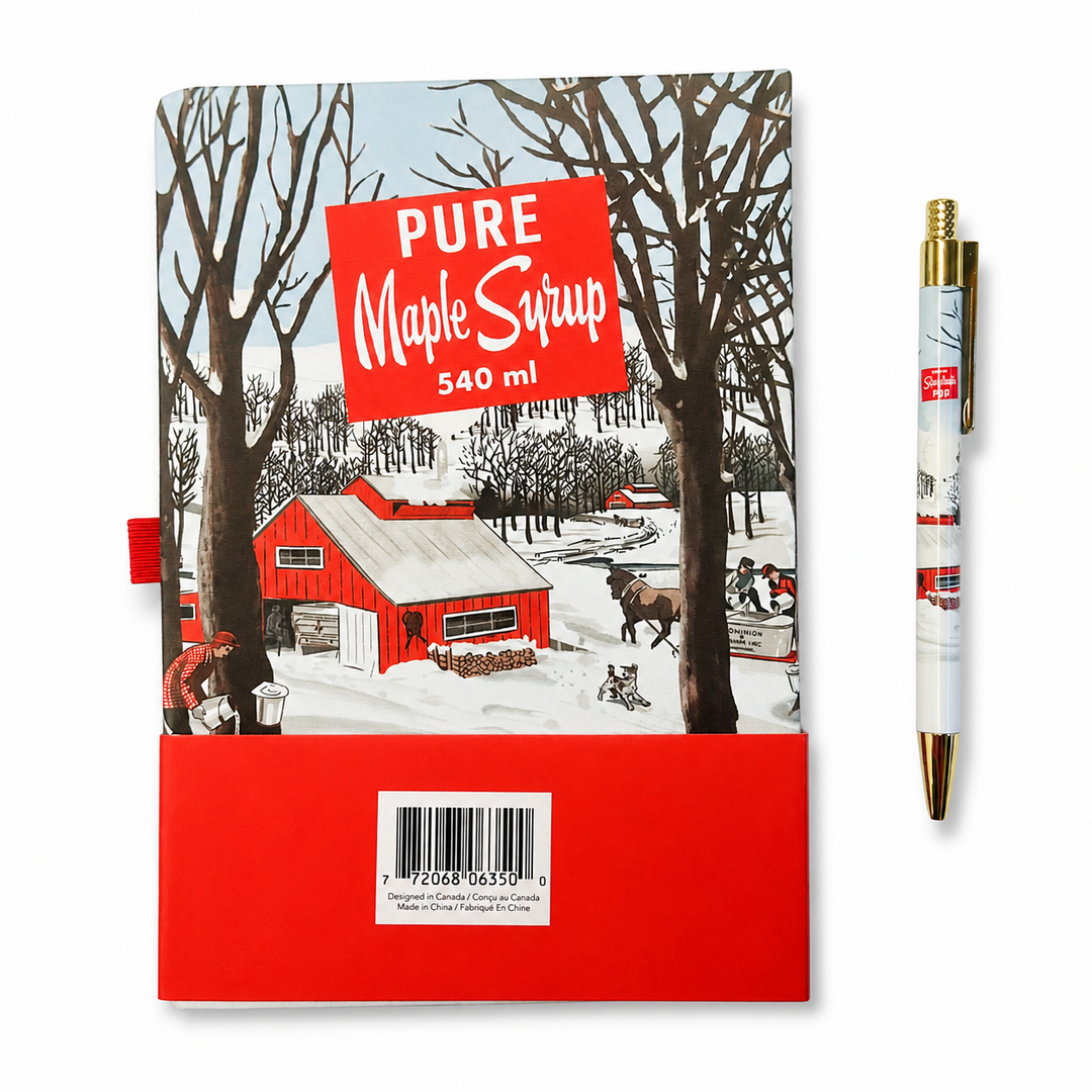 Maple Syrup Notebook & Pen Set