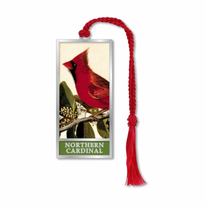 Northern Cardinal Metal Bookmark