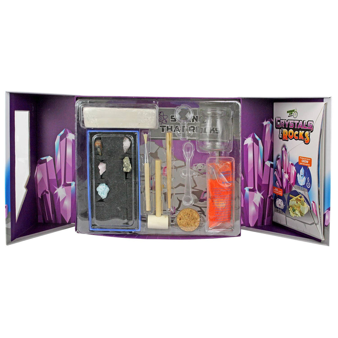 Science Lab Crystals & Rocks STEM Activity Set for Kids