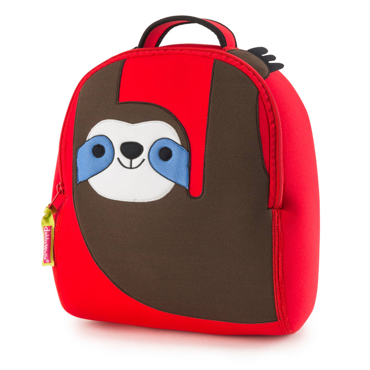 Dabbawalla Machine Washable Preschool Backpack, Sloth