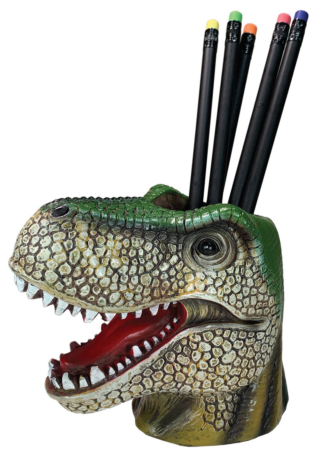 Green T-Rex Pen Cup