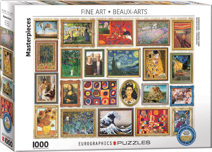 Fine Art Masterpieces #2 Puzzle