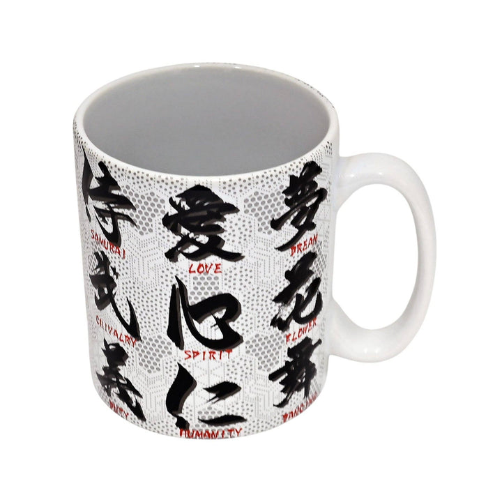 11oz 3.8"H Coffee/Tea Mug Kanji