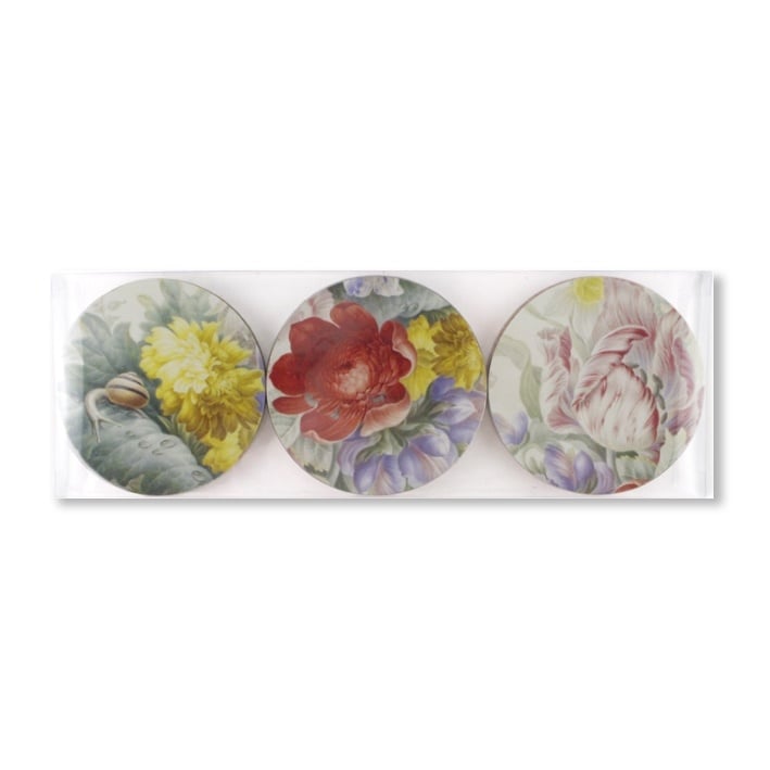 Coasters, Flower Still Life, Henstenburgh