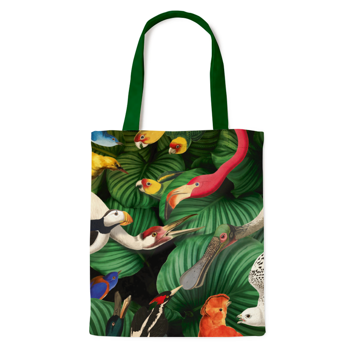 Cotton Tote Bag, Birds Teylers