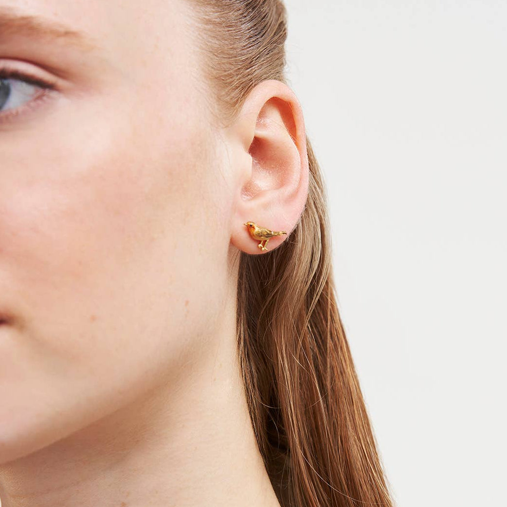Robin Stud Earrings