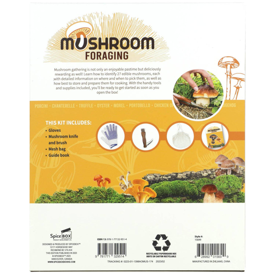 The Art of Mushroom Foraging Complete Guide Kit