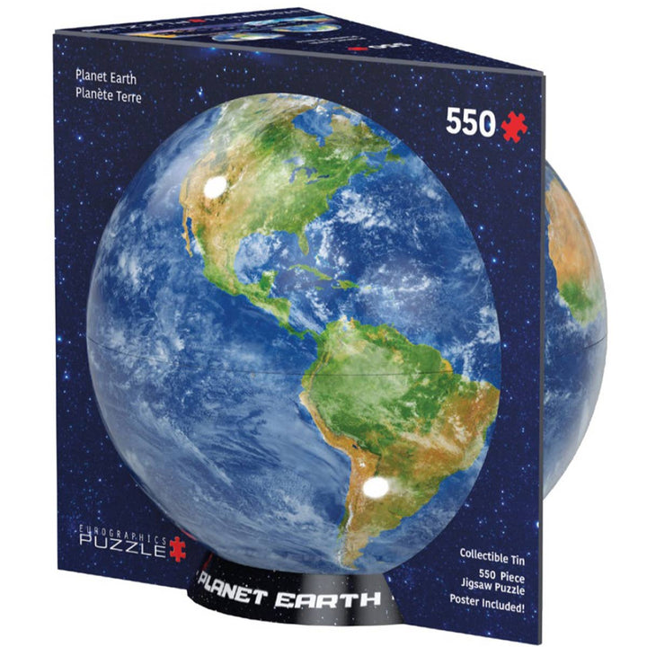 Planet Earth Tin and Puzzle