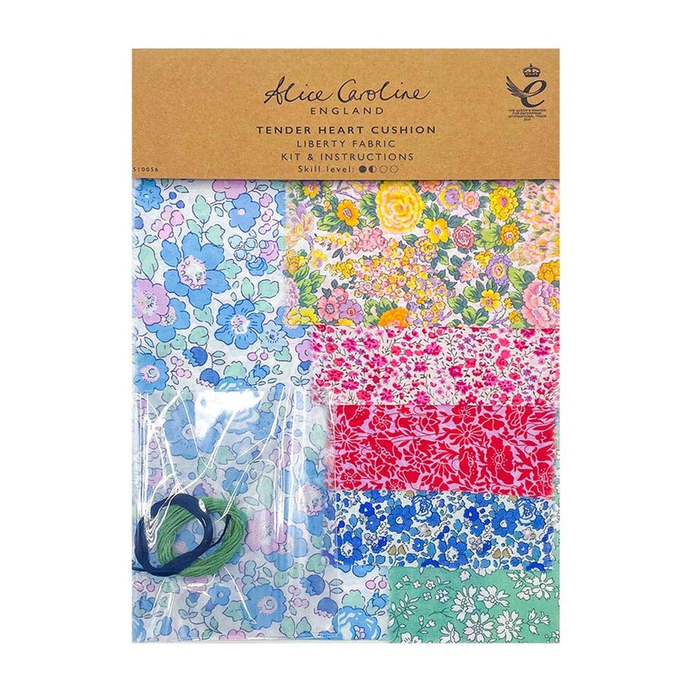 Liberty Tana Lawn® Fabric Tender Heart Cushion Sewing Kit