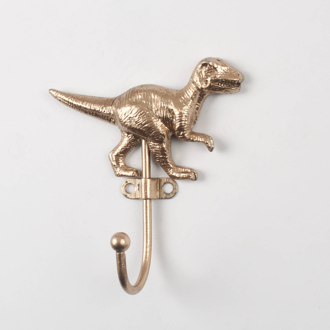 Gold T-Rex Wall Hook