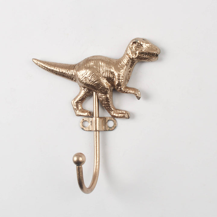Gold T-Rex Wall Hook