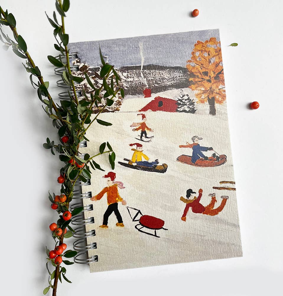 Maud Lewis Tobogganing journal