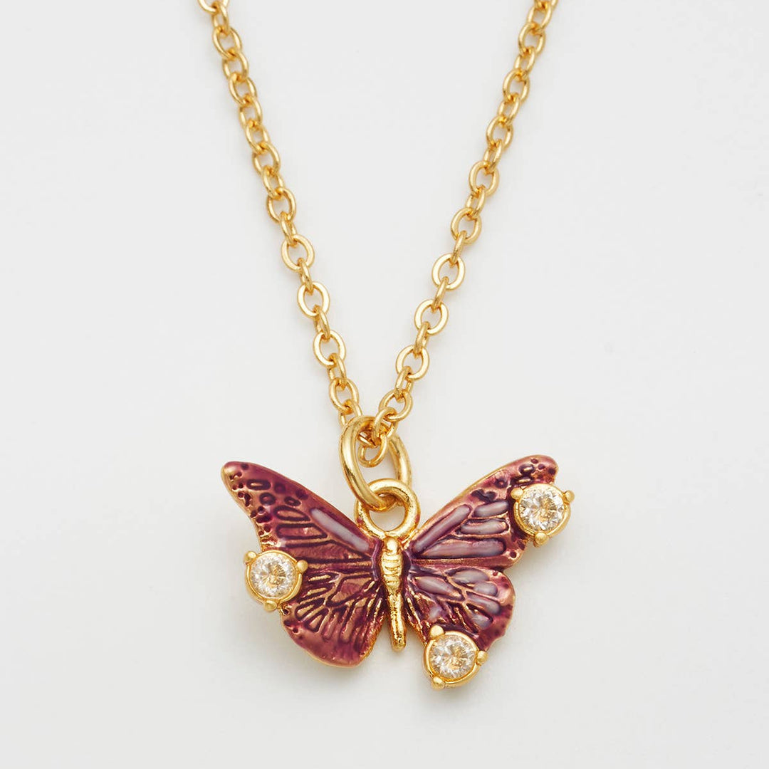 Hera Butterfly Necklace