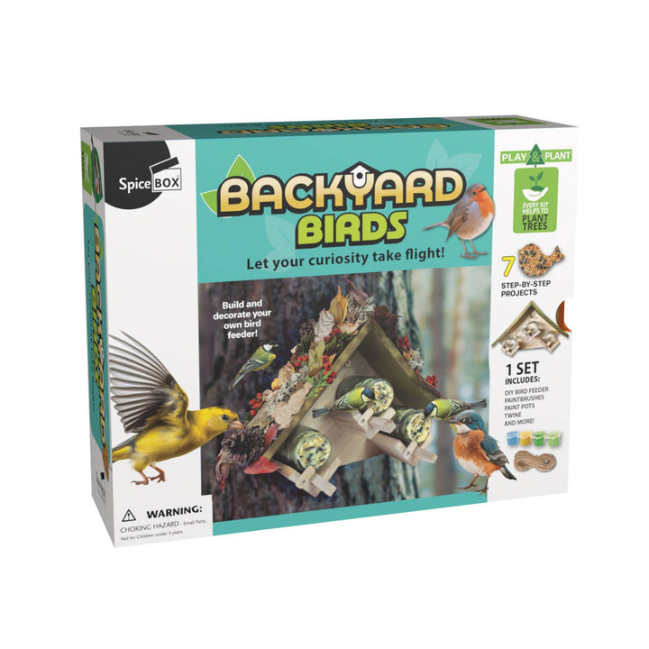 Play & Plant Backyard Birds Complete Activity Set for Kids