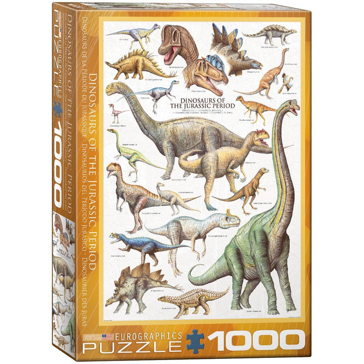 Dinosaurs of the Jurassic Period Puzzle