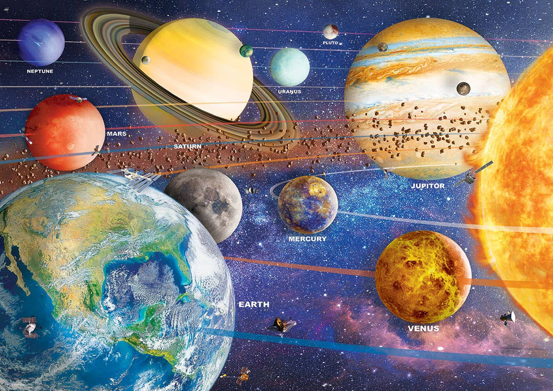 Planet Earth Tin and Puzzle