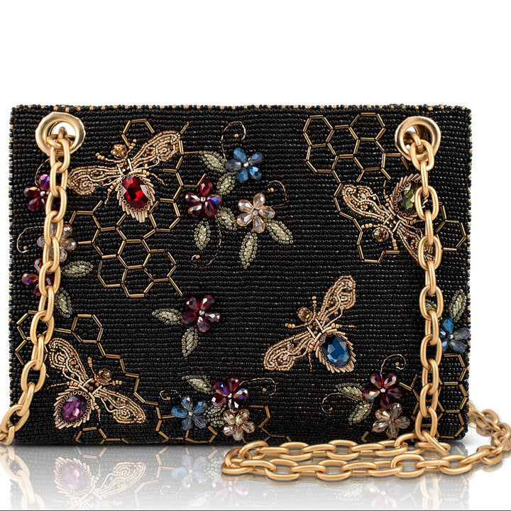 Haute Hive Bees and Honeycomb Handbag