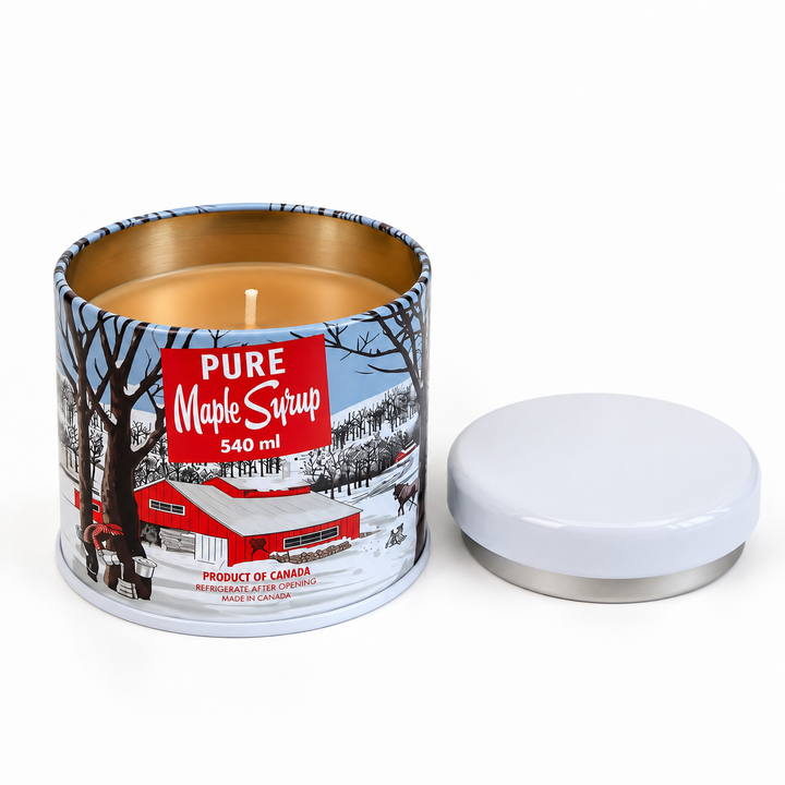 Maple Syrup Candle – Travel Tin