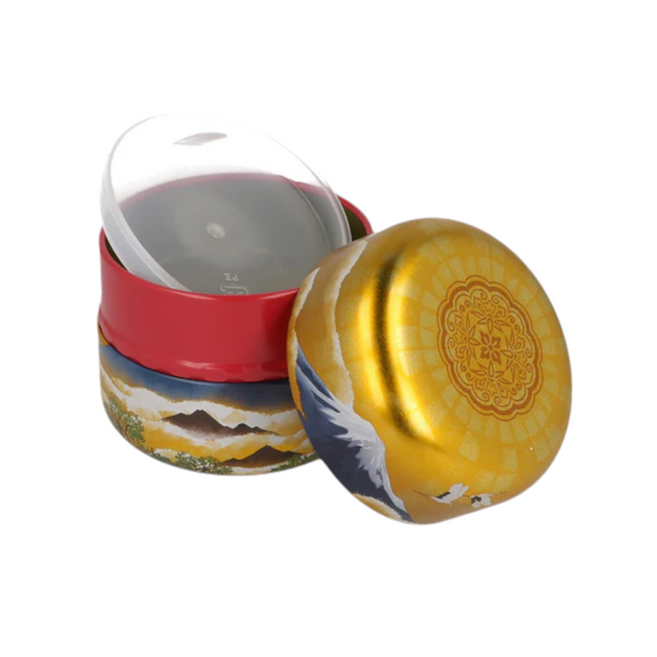 2.8oz Tea Canister Mt Fuji Gold