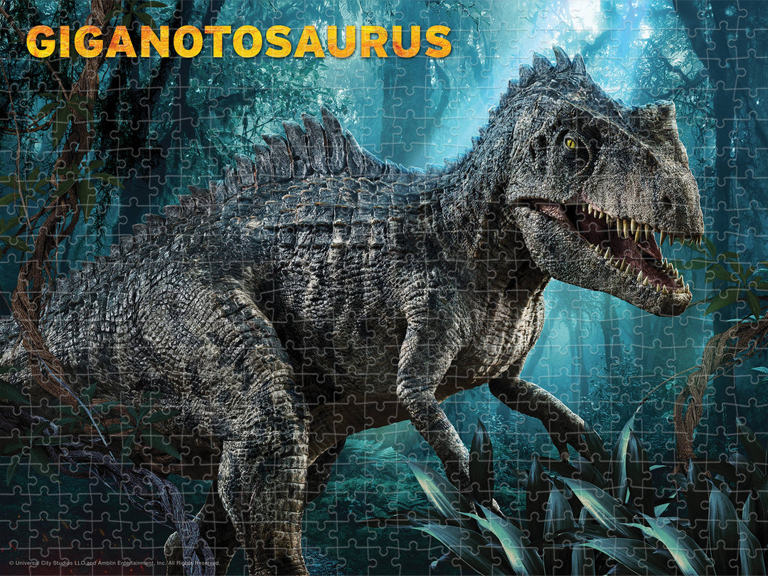 Jurassic World 3D/2D Double-Sided 500pc 24x18"