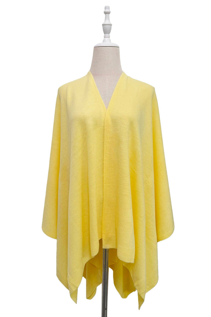 Plain Cape/Shawl - Yellow