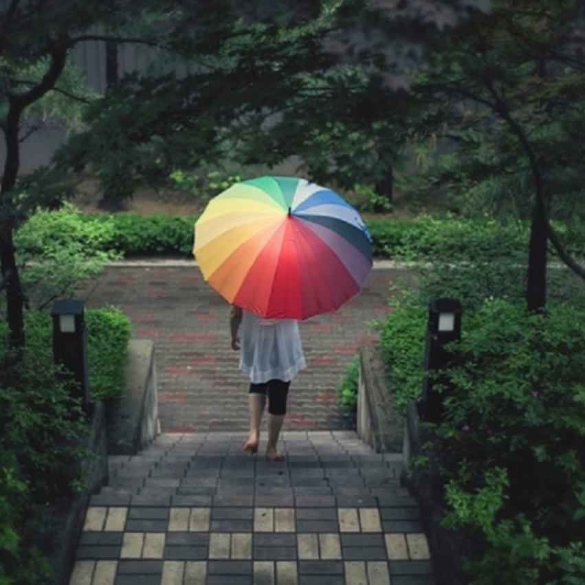 Rainbow Umbrella