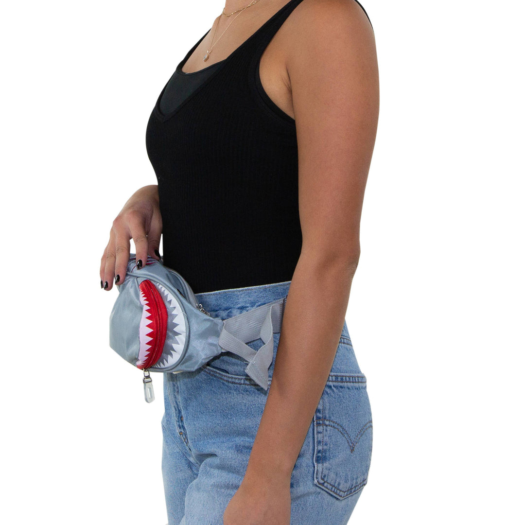 Premium Nylon Shark Fanny Pack