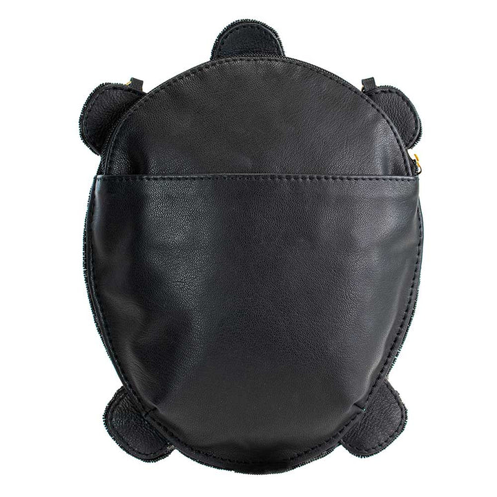 Wave Rider Beaded Turtle Crossbody Handbag