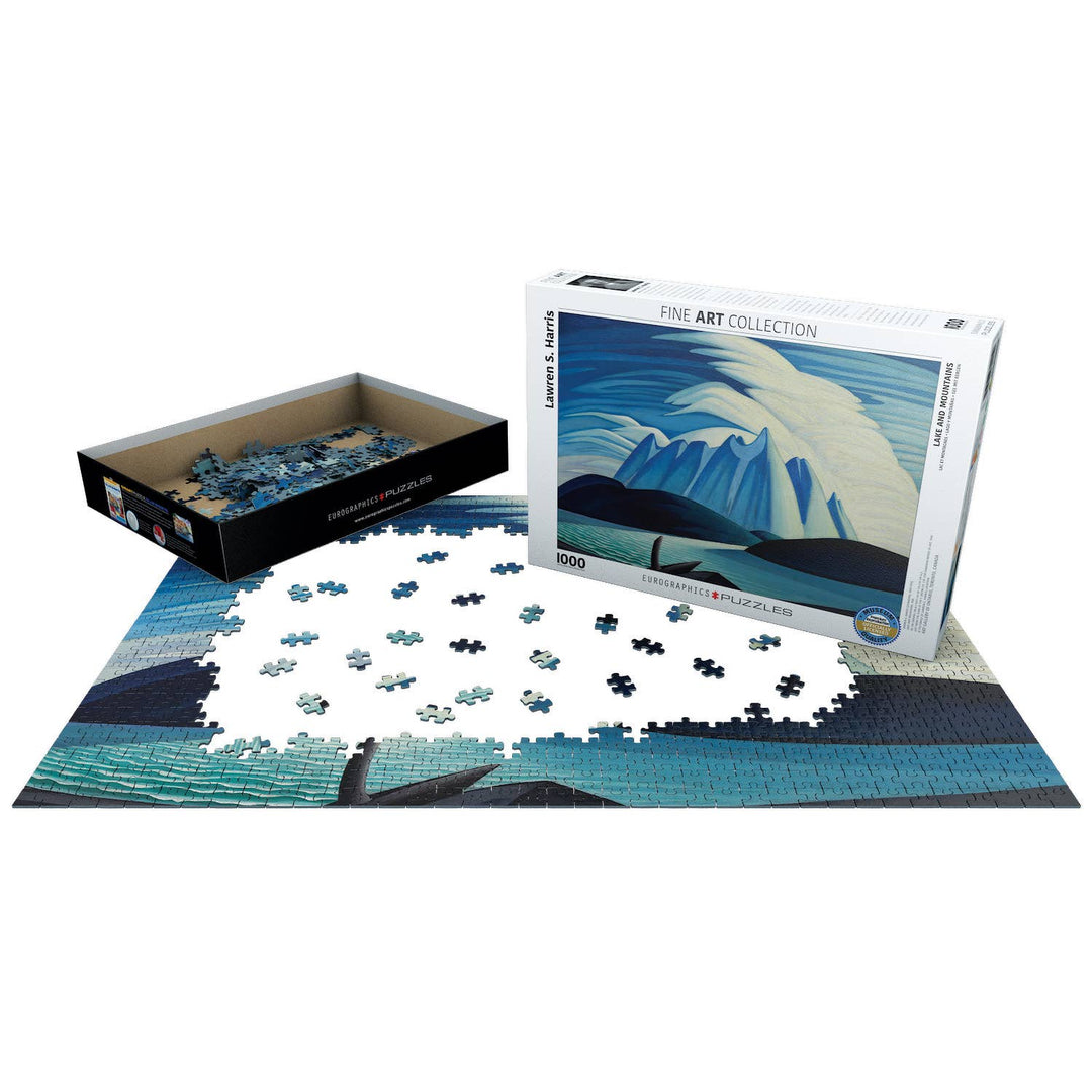 Lake and Mountains Puzzle