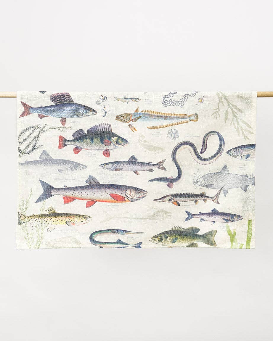 Freshwater Fish Tea Towels