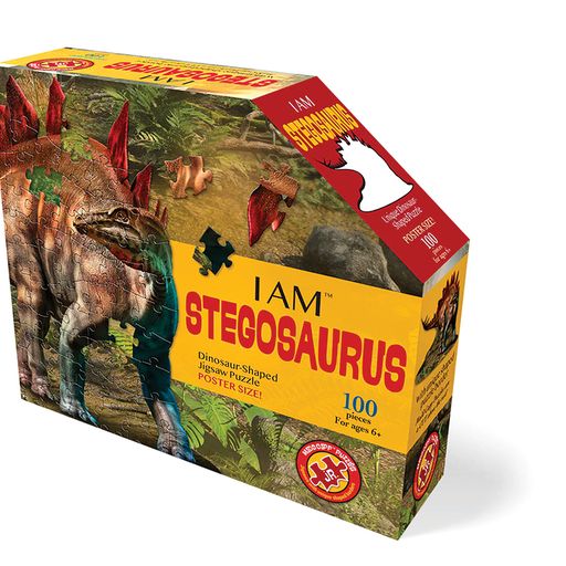 Puzzle Je suis Stegosaurus