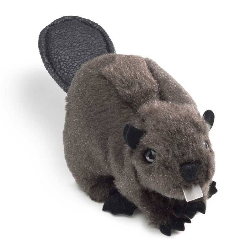 Peluche, Marionnette à Doigts - Castor
