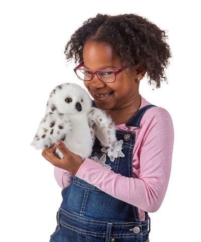 Little Snowy Owl Puppet