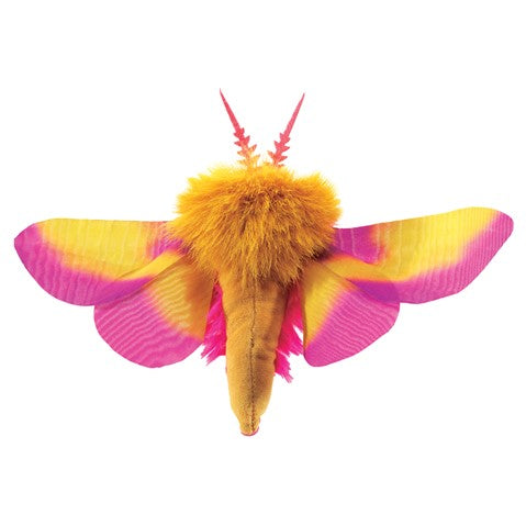 Mini Rosy Maple Moth Finger Puppet