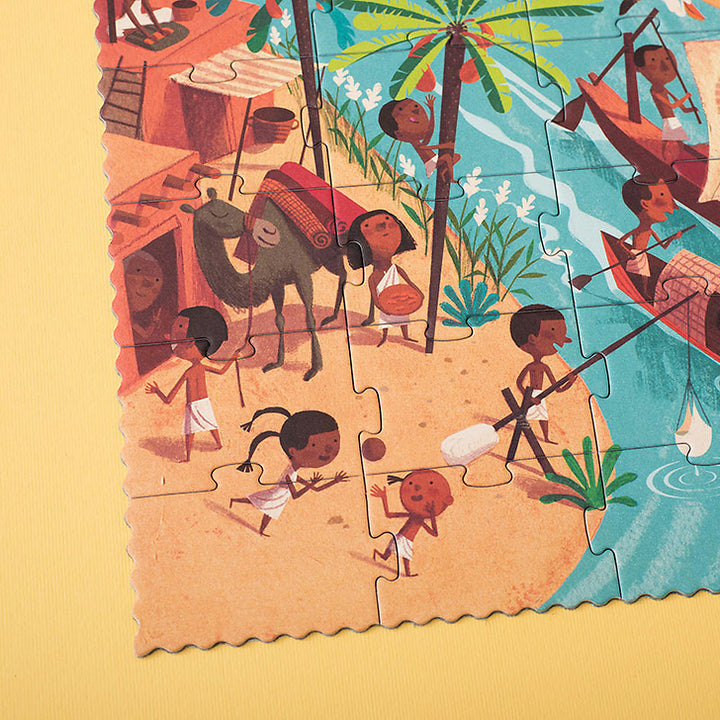 Go to the Pyramids Puzzle