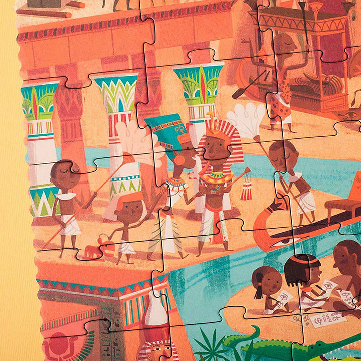 Go to the Pyramids Puzzle