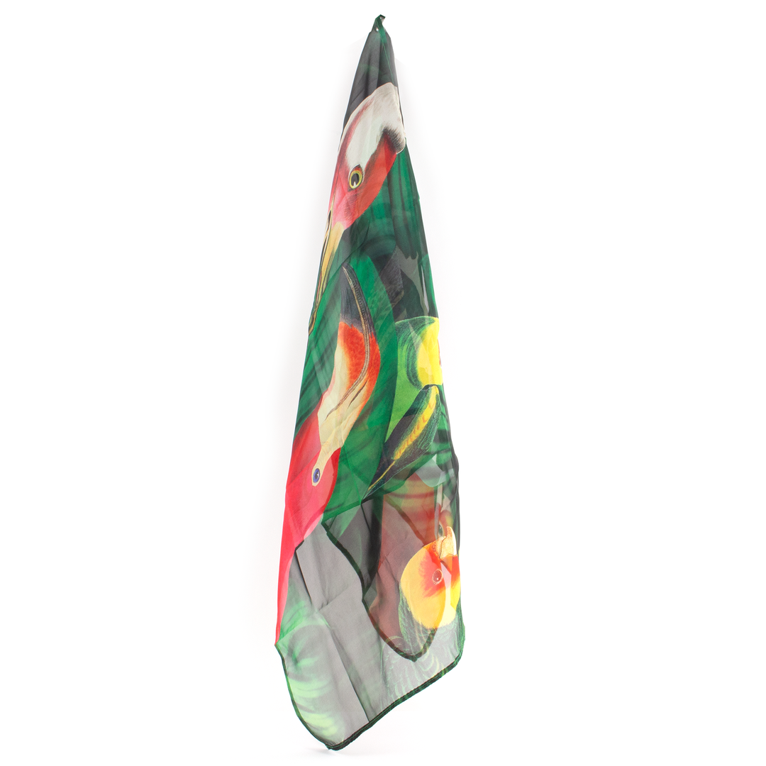 Teylers, Bird Life Scarf chiffon, 100 x 40 cm