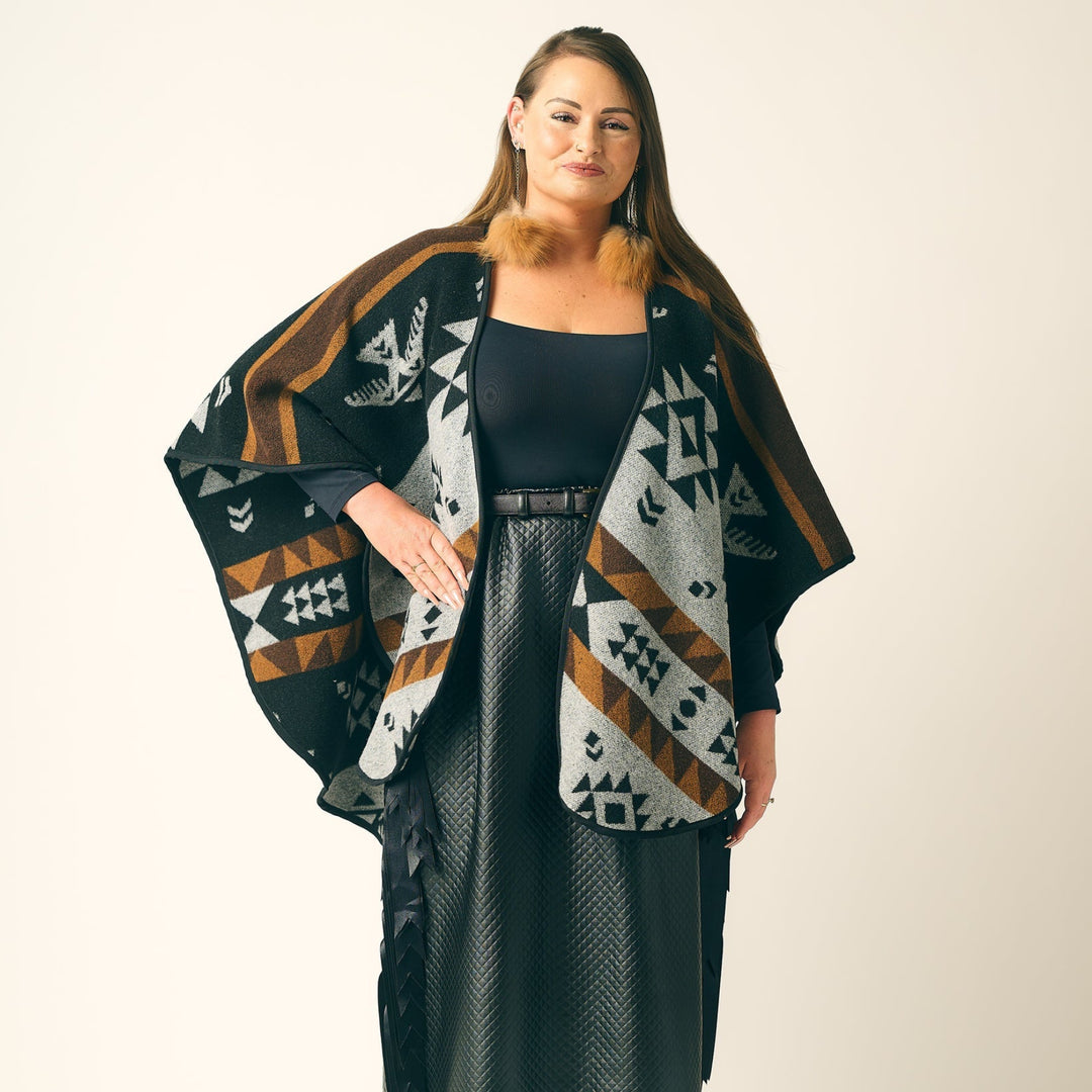 Thunderbird Indigenous Shawl
