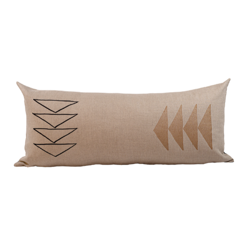 Ishkoday Long Lumbar Pillow by Indigo Arrows