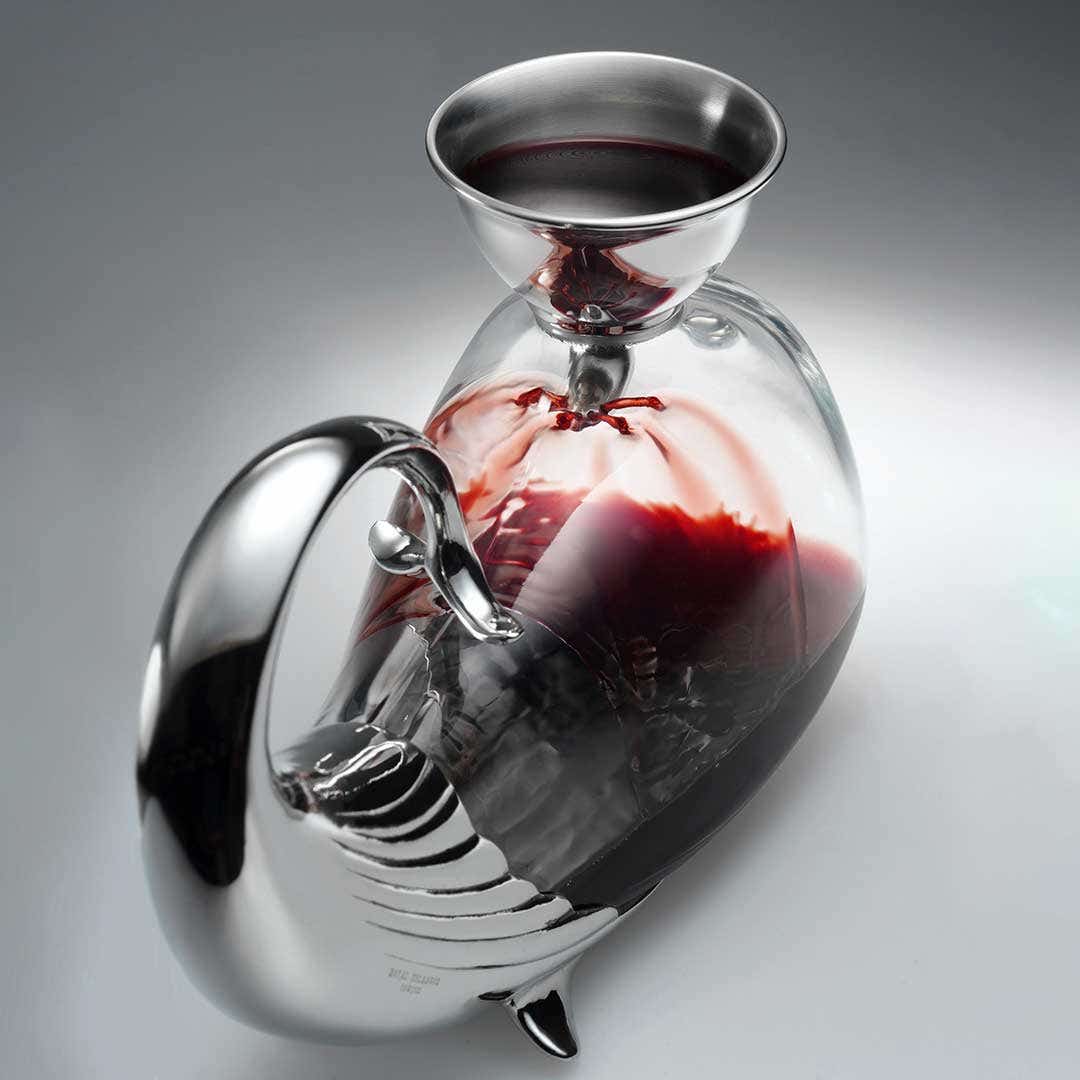 Whale Decanter and Funnel Set