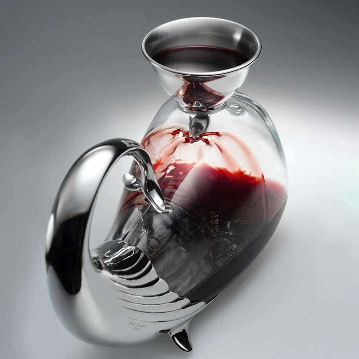 Whale Decanter and Funnel Set