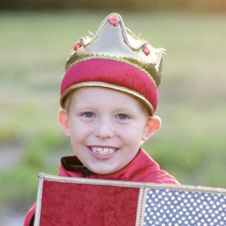King Crown, Gold/Red