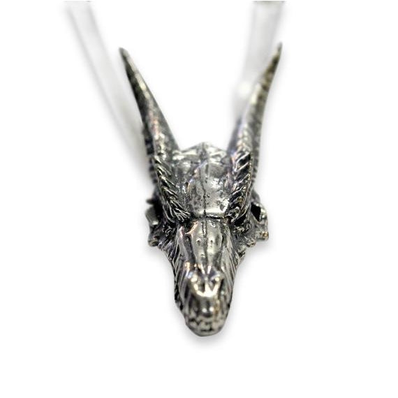 Dragon Skull Pendant Necklace