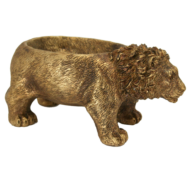 Gold Lion Bowl