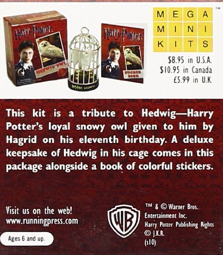 Hibou et livre d'autocollants Hedwig™