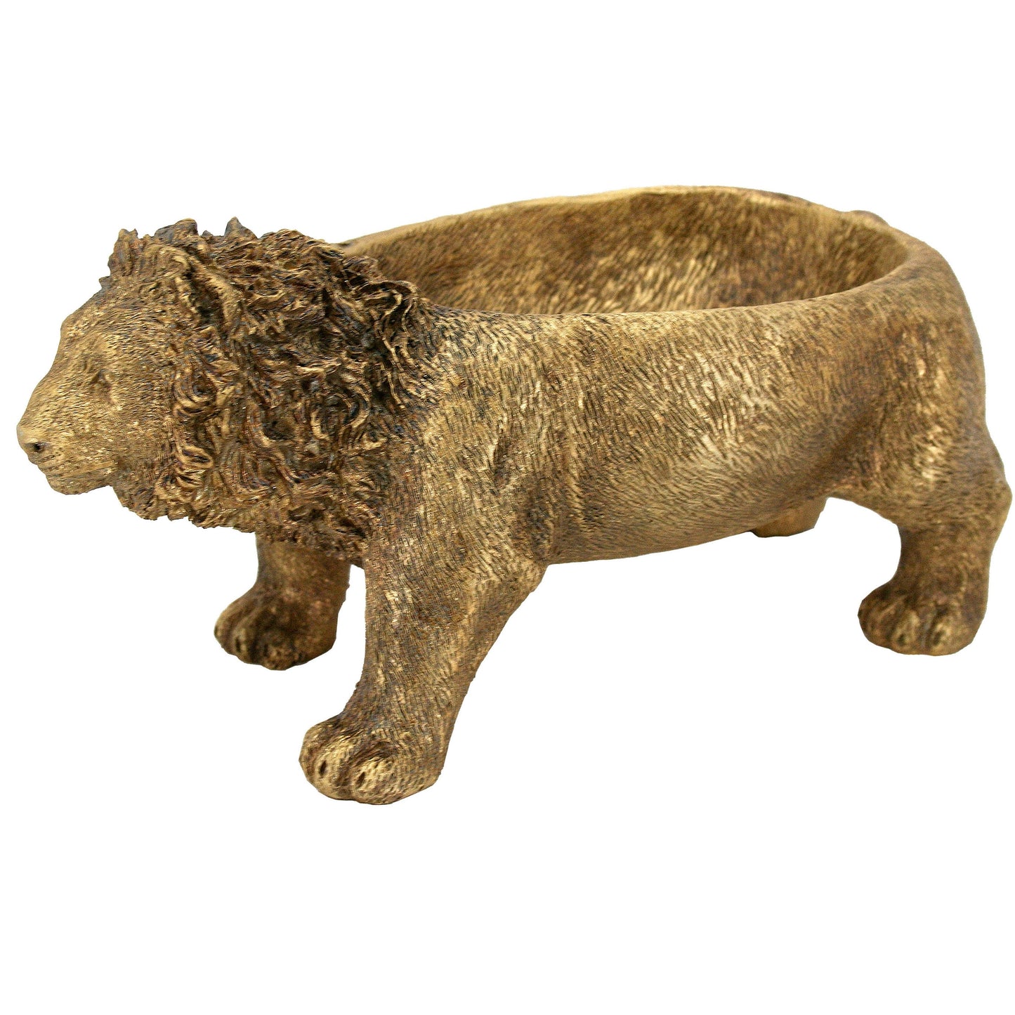 Gold Lion Bowl
