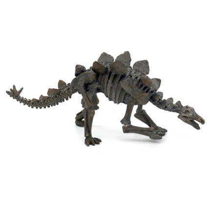 Faux fossile de dinosaure Stegosaurus